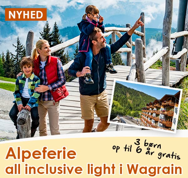 Sommerferie med all inclusive light i Wagrain, Østrig