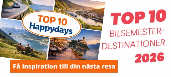 Läs blogginlägget om topp 10 bilsemesterdestinationer