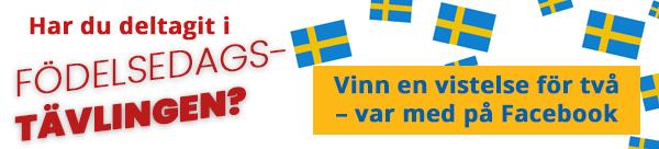 Vinn en vistelse för två i Happydays födelsedagstävling