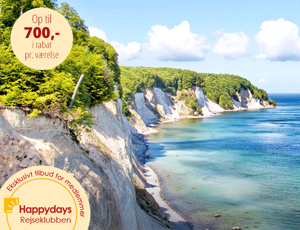 Eksklusiv medlemsrabat på forårsferie på Rügen, Tyskland