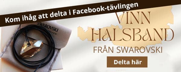 Vinn ett Swarovski-halsband på Facebook