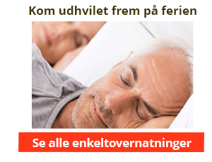 Se alle enkeltovernatninger hos Happydays