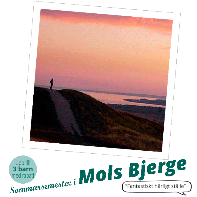 Sommarsemester i Mols Bjerge, Danmark