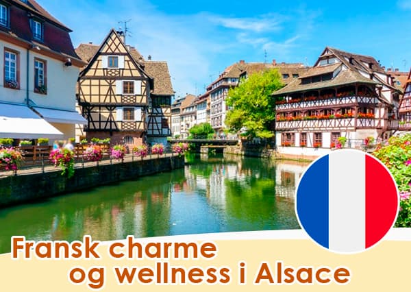 Last minute sommerferie i Alsace, Frankrig