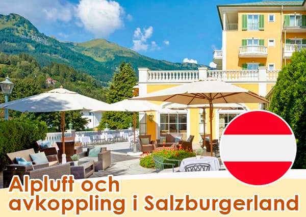 Sista minuten-semester i Salzburgerland, Österrike