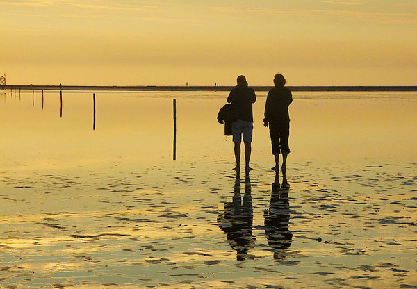 Födelsedagserbjudande i St. Michaelisdonn, Nordtyskland