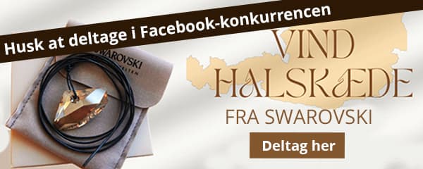 Vind en Swarovski halskæde på Facebook