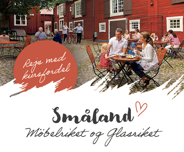 Prisvenlig miniferie i Alvesta i Småland, Sverige