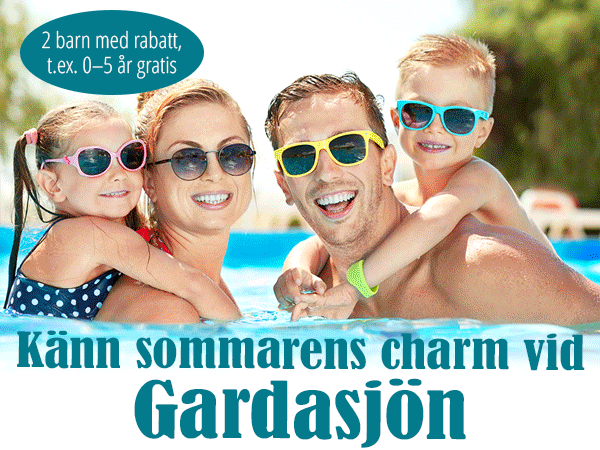 Sommarsemester vid Gardasjön – Sport Hotel Olimpo