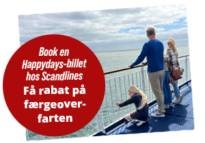 Få rabat på færgeoverfarten med Scandlines