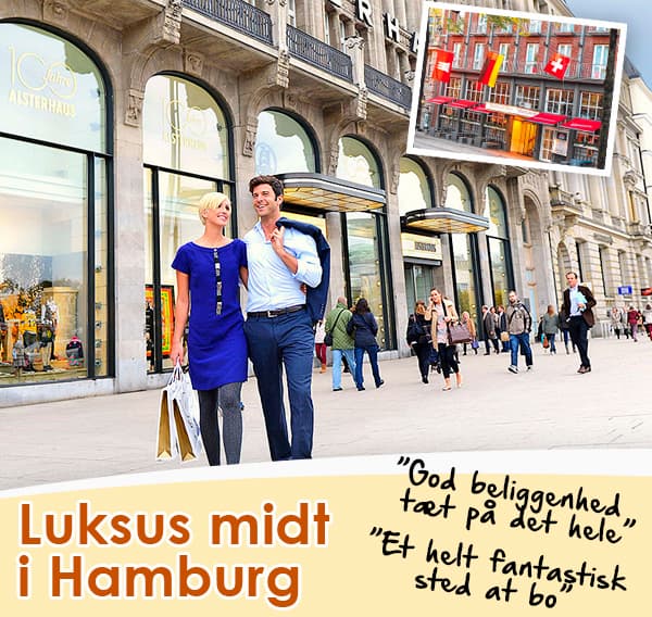 Medlemsrabat på storbyferie i Hamburg