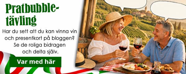 Vinn vin och resepresentkort i Happydays pratbubbletävling