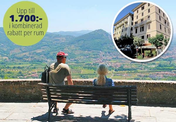 Boka tidigt-rabatt i Toscana, Hotel Biondi