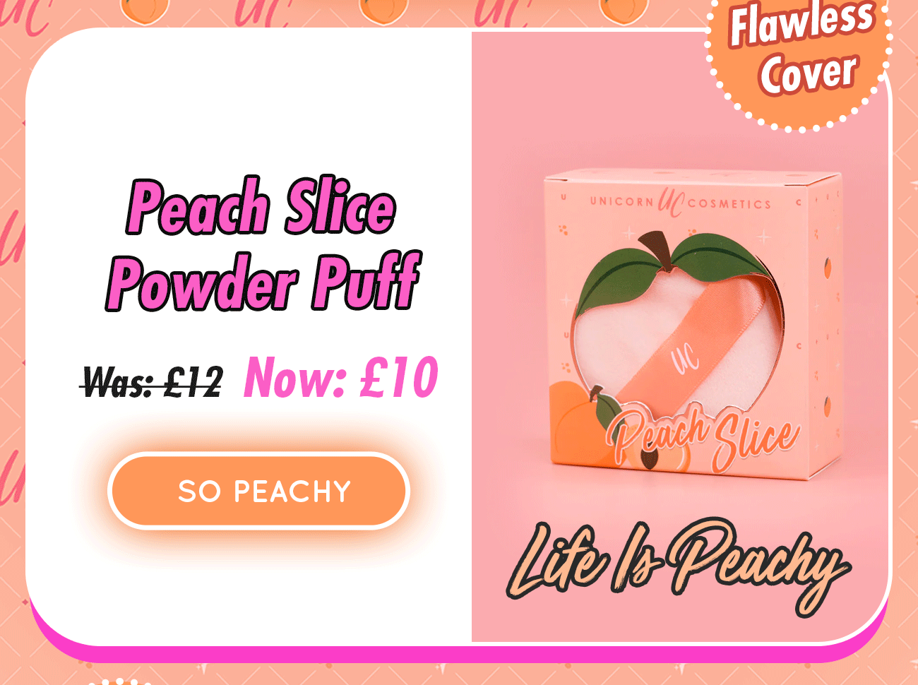 James Charles x Peach Slice Powder Puff 😲 Unicorn Cosmetics