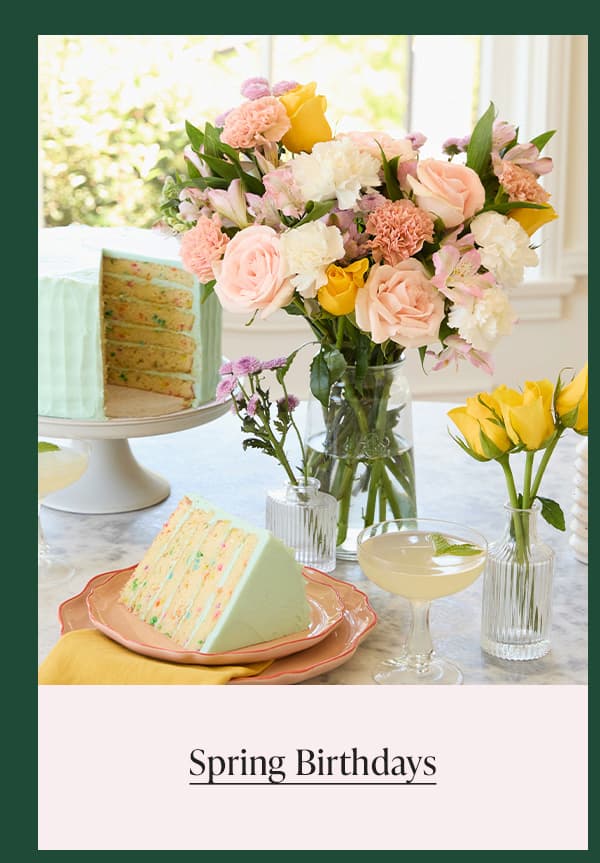 Spring Birthdays