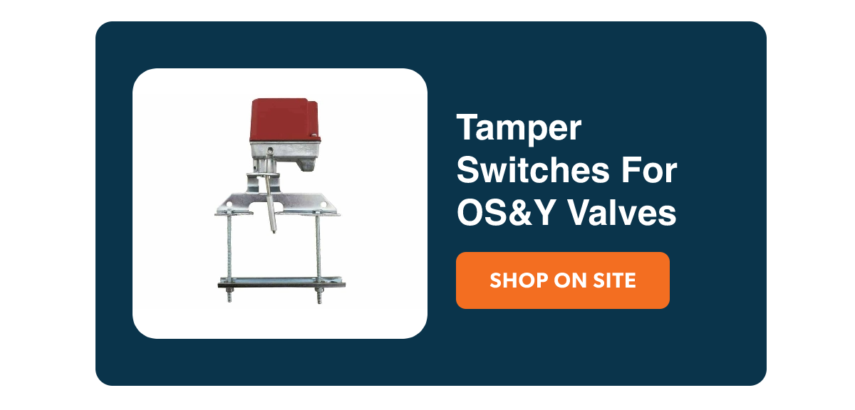 Sprinkler Safety Flow & Tamper Switches Quick Response Fire Supply