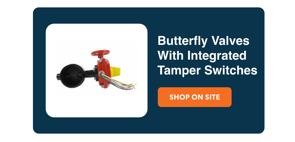 Sprinkler Safety Flow & Tamper Switches Quick Response Fire Supply