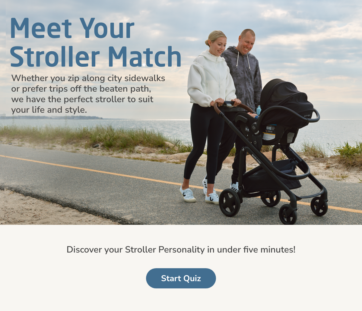 Take our quiz to find your perfect stroller MaxiCosi