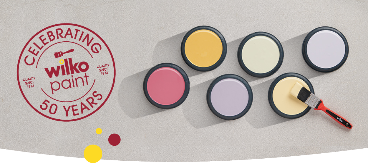 😍 Celebrating 50 years of wilko paint! 😍 wilko