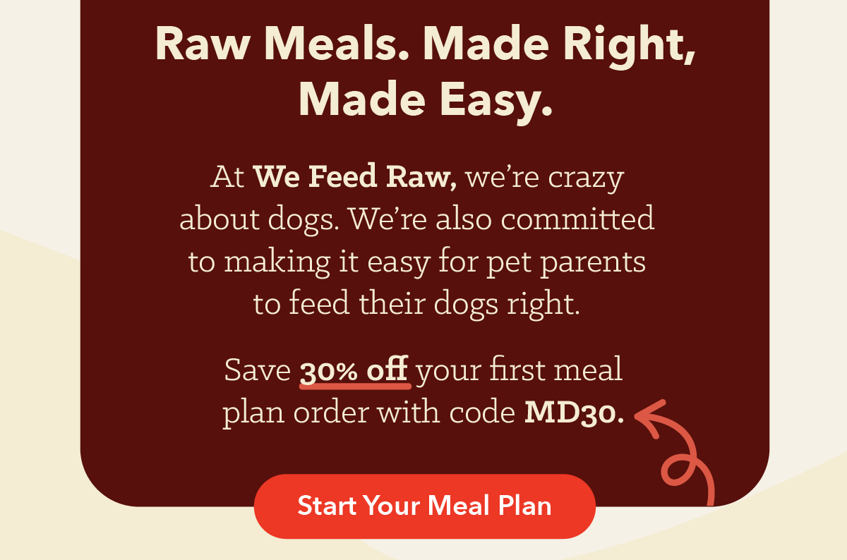 Raw Meals. Made Right, Made Easy.
