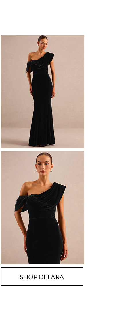 Shop Black Velvet Maxi