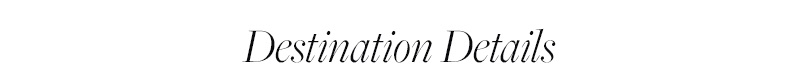 Destination details