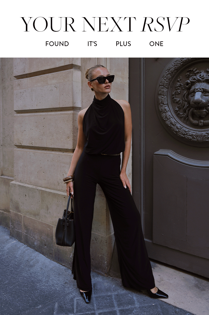 Asha Black Jumpsuit