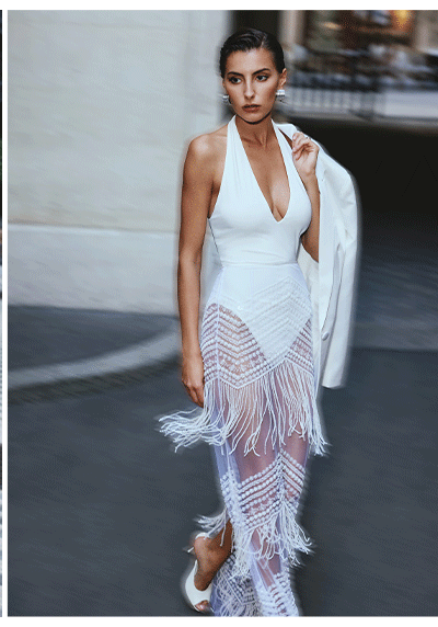Senne Fringe Skirt 