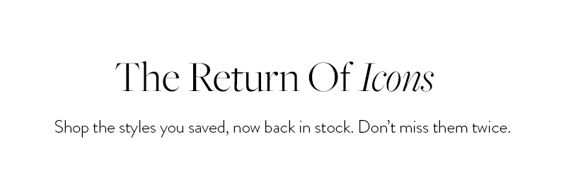 Shop Back In Stock