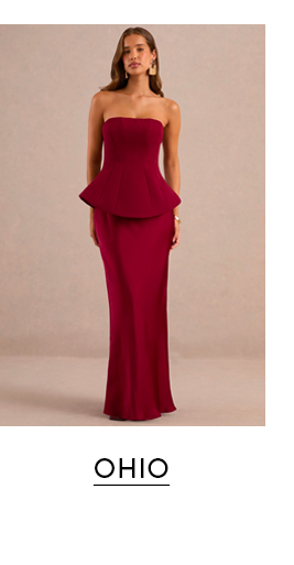 Burgundy Red Maxi