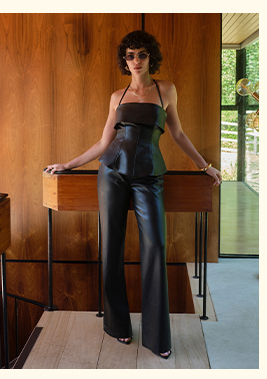 Shop Leather Trouser