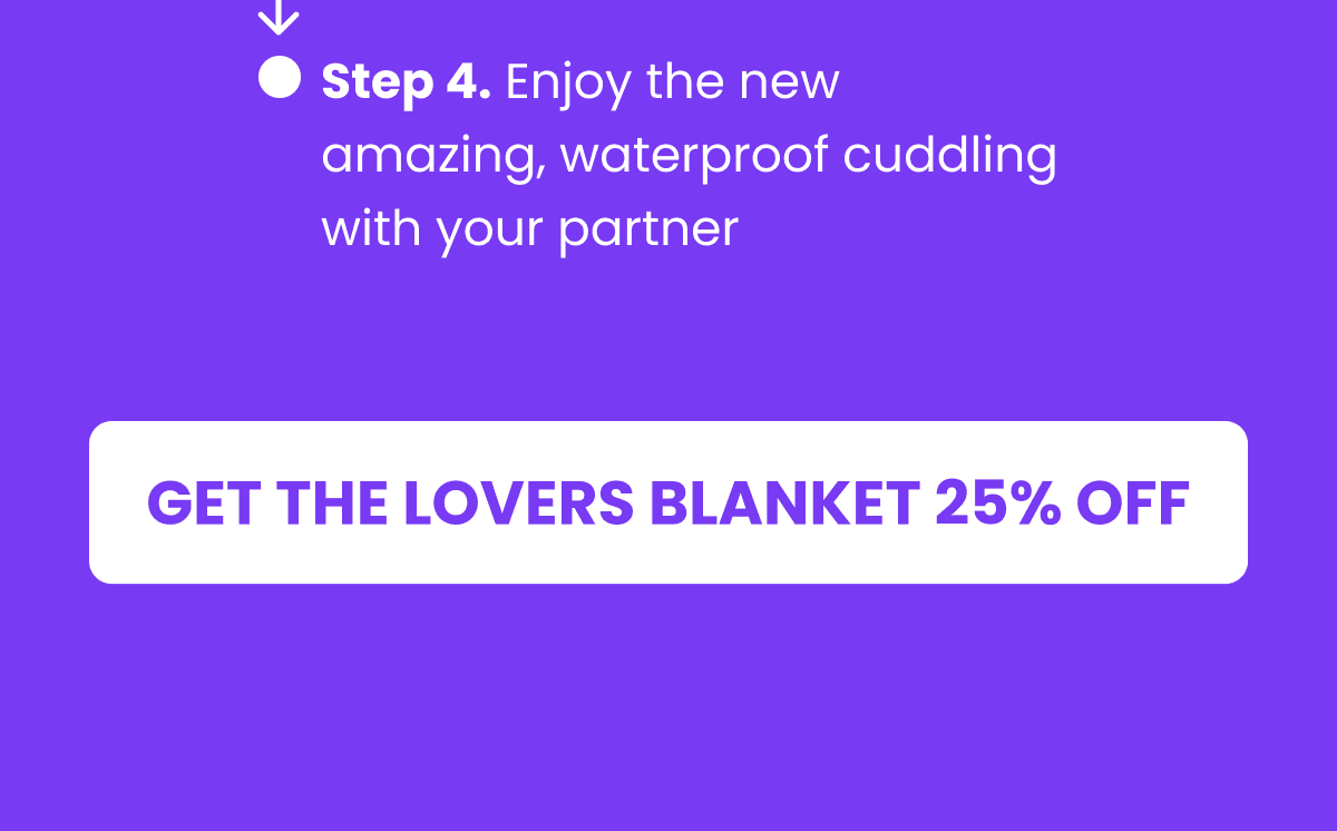 Get the lovers blanket 25% off
