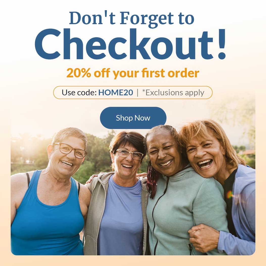 Don't forget to checkout! Use code: HOME20 for 20% off your first order. Shop now