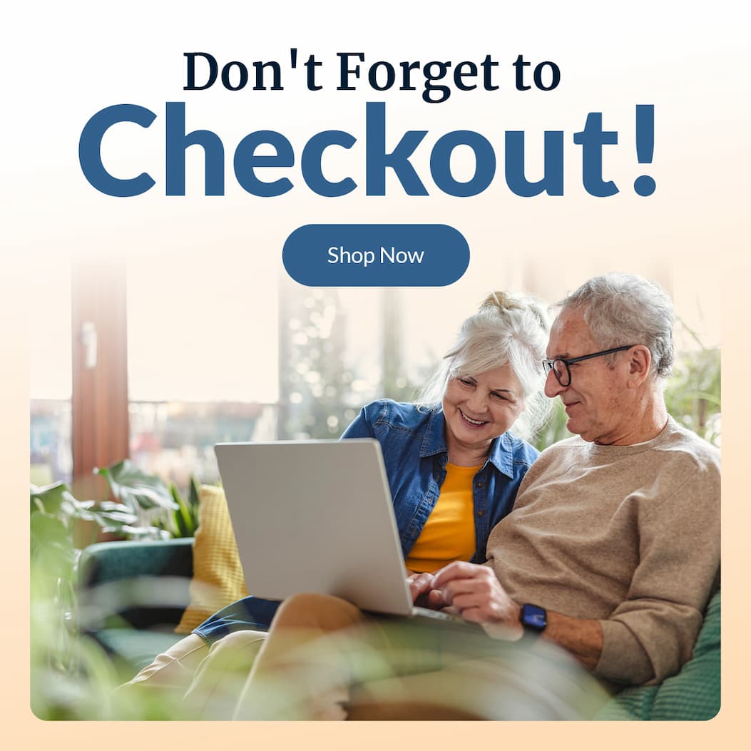 Don't forget to checkout! Shop now