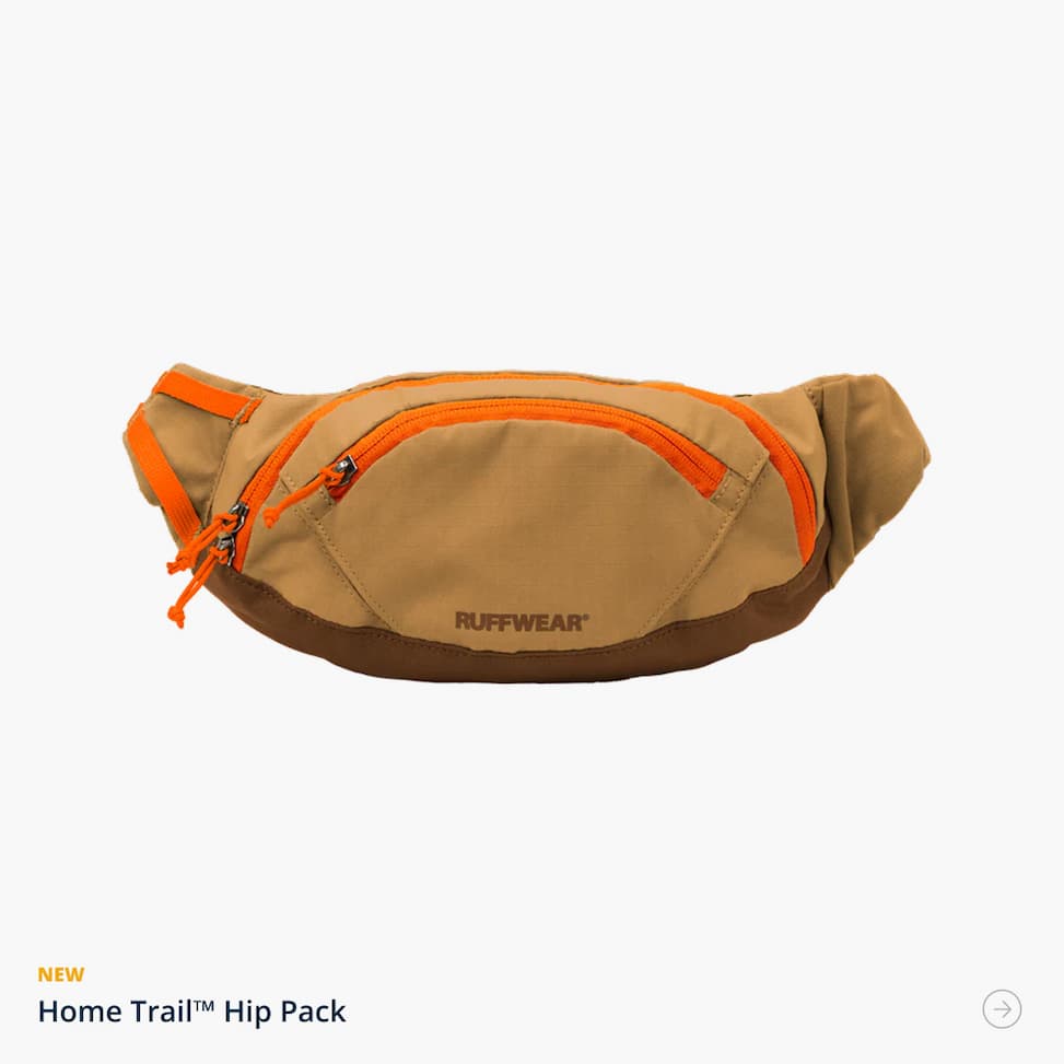 The Home Trail Hip Pack in Brown Bear