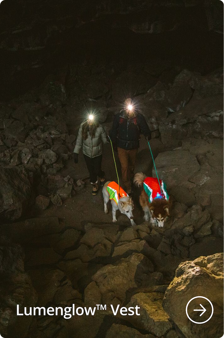 The Lumenglow™ Jacket shines in the dark