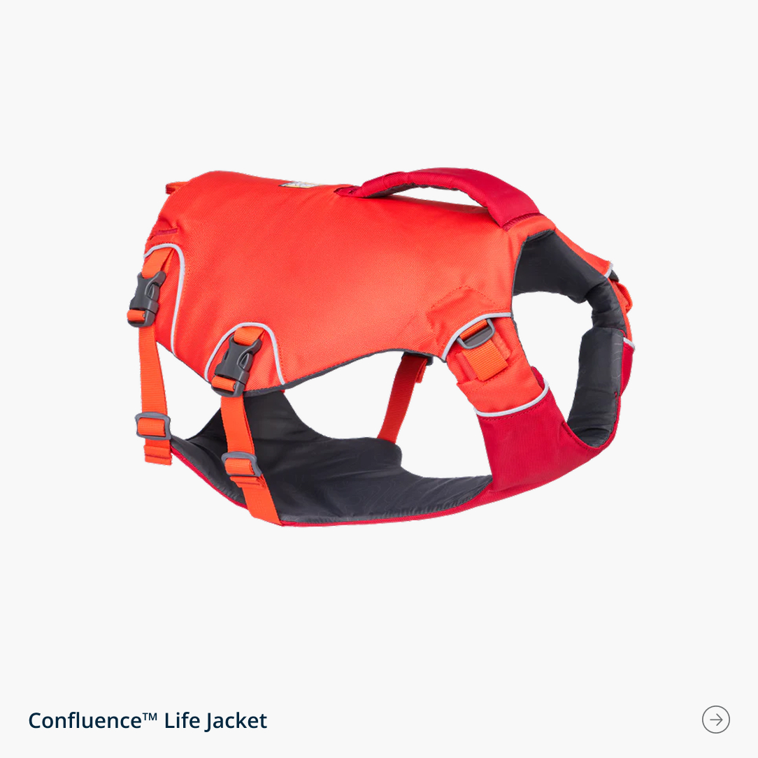 The Confluence Life Jacket in Tangelo Orange