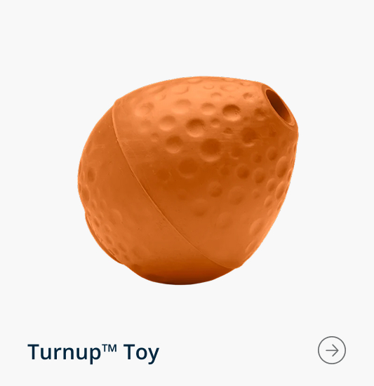 The Turnup™ Toy in Campfire Orange