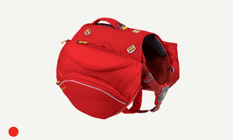 Palisades™ Dog Backpack in Red Sumac