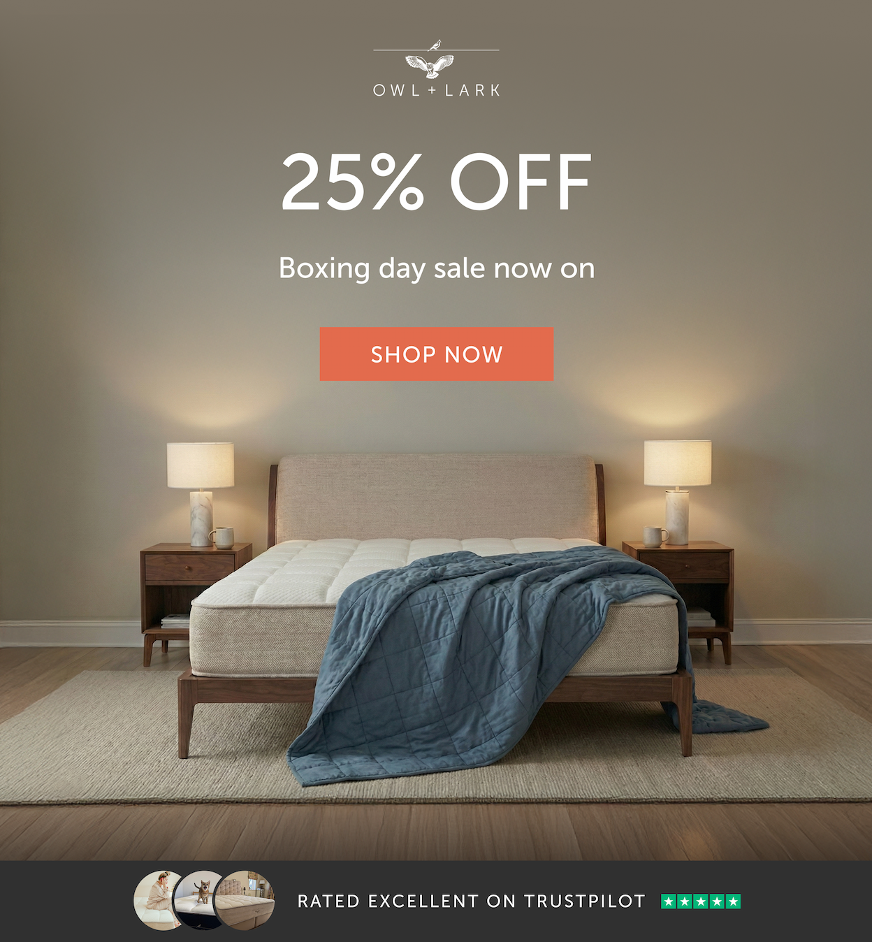 Boxing day sale, 30% off