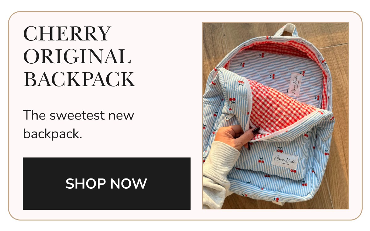 Cherry original backpack The sweetest new backpack. Shop now