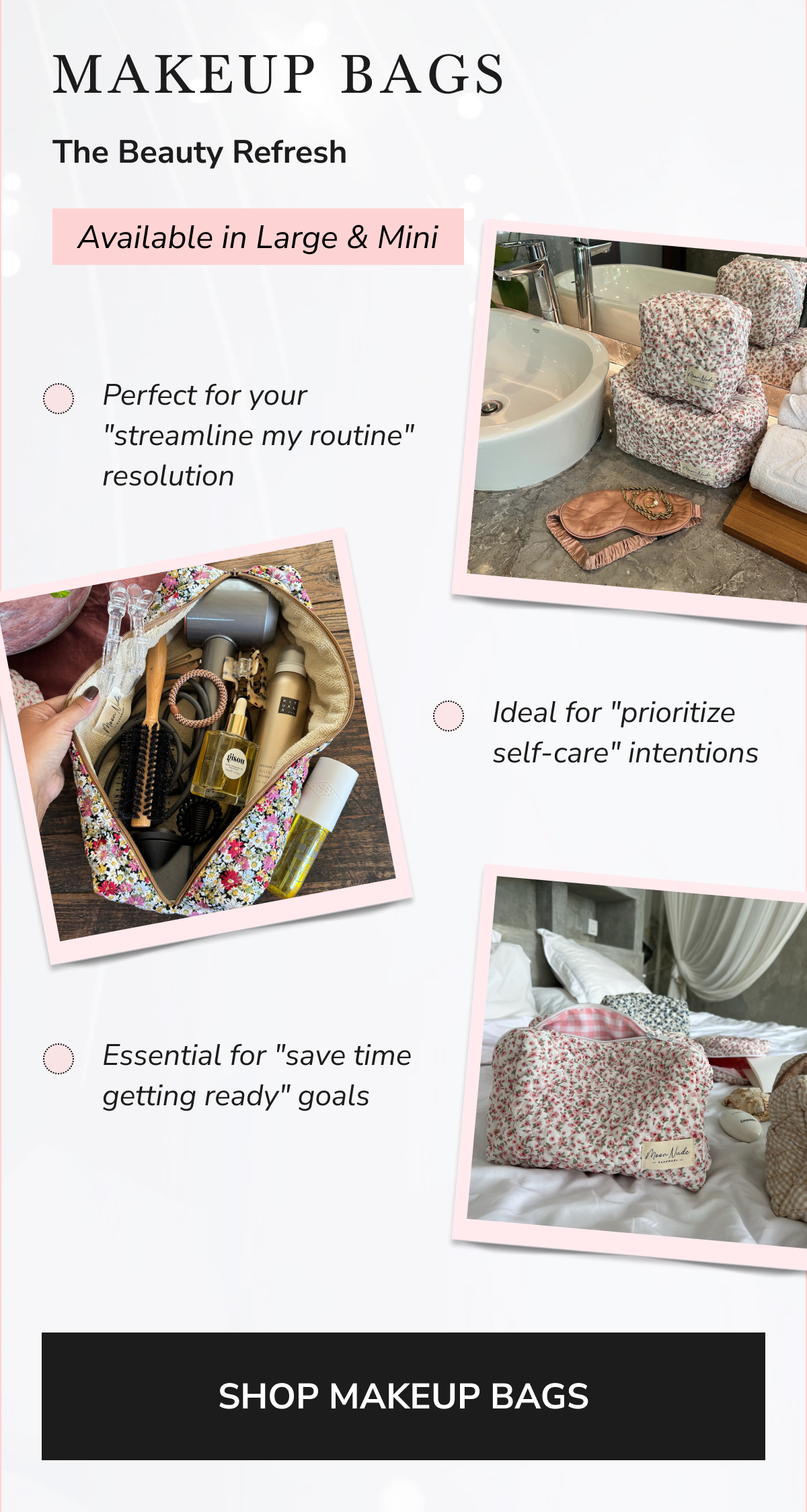 Available in Large & Mini