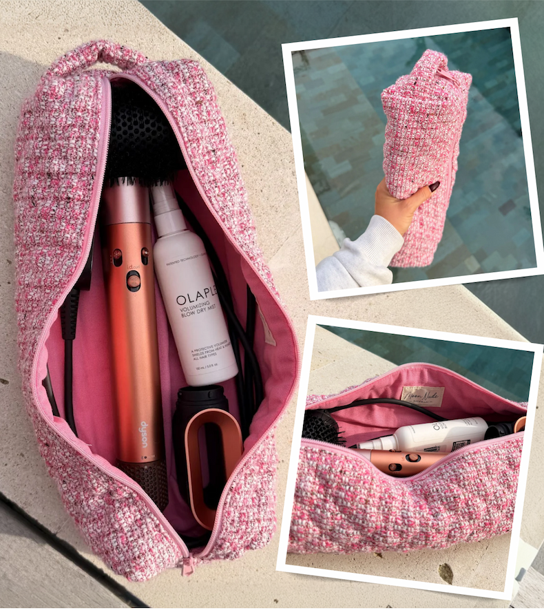 Moon Nude Hair Tool Bag