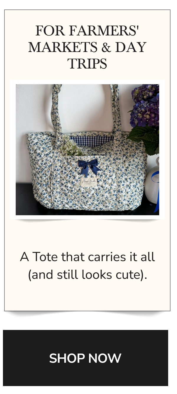 A Tote that carries it all (and still looks cute). SHOP NOW