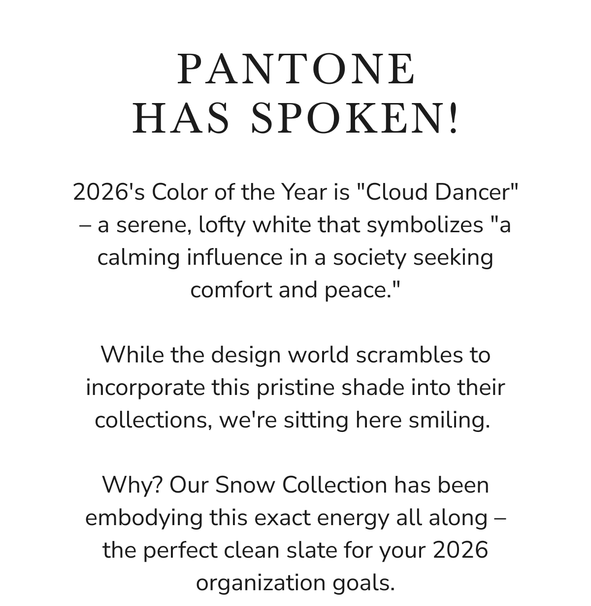 PANTONE HAS SPOKEN! 2026's Color of the Year is 