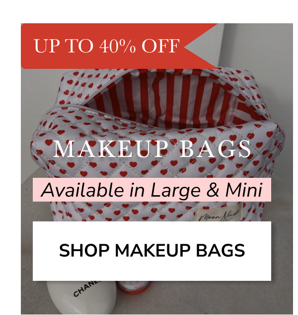 SHOP MAKEUP BAGS