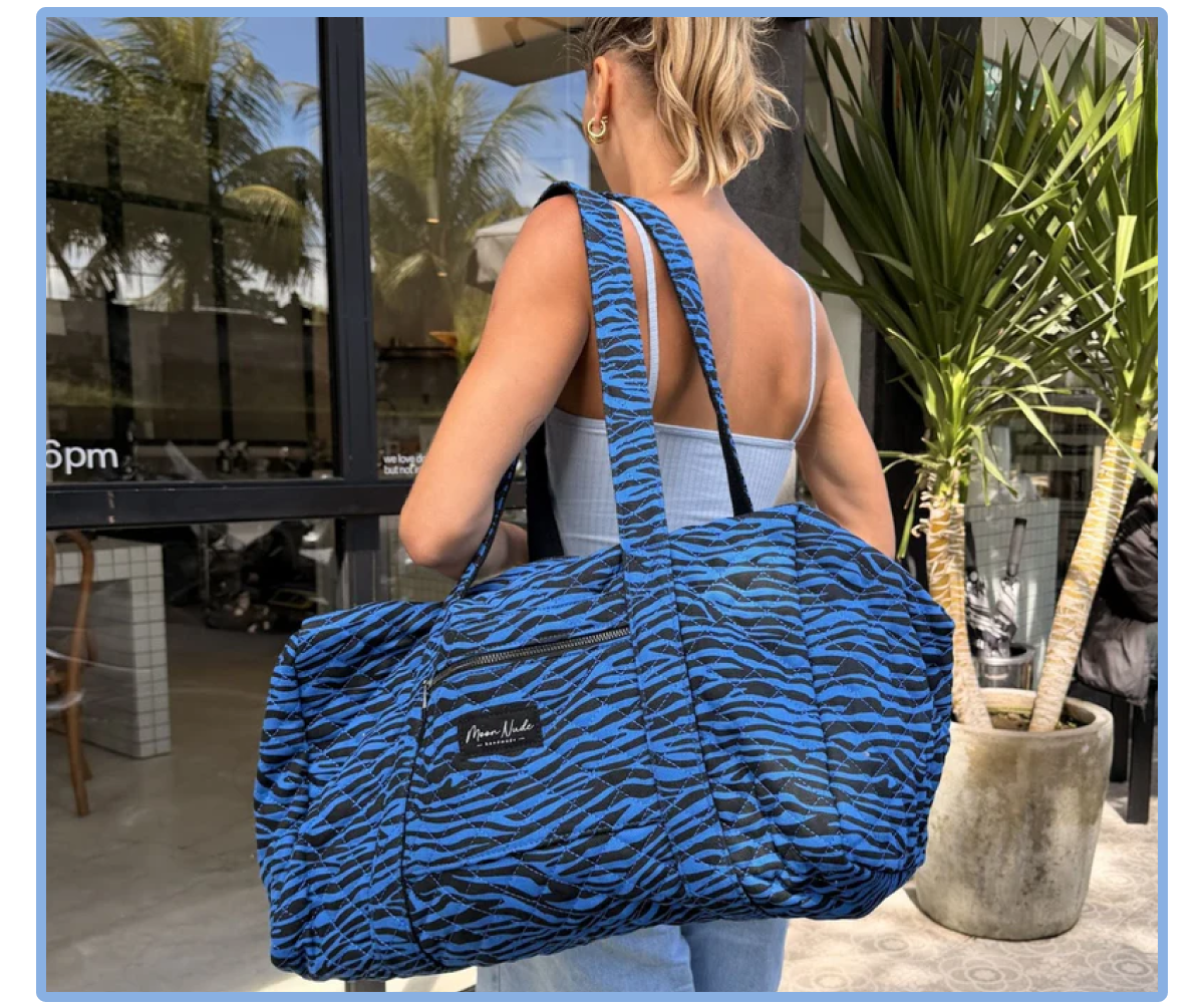 Your go-to bag, now with serious personality.