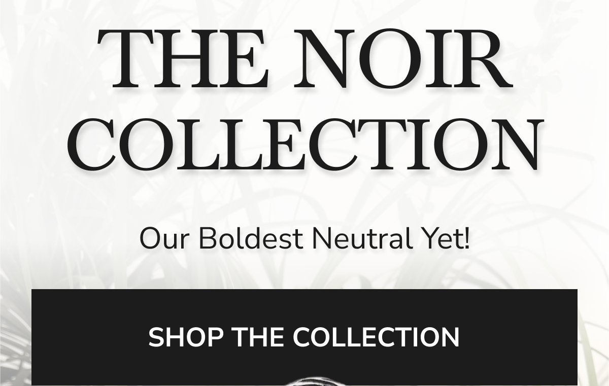 THE NOIR COLLECTION Our Boldest Neutral Yet!