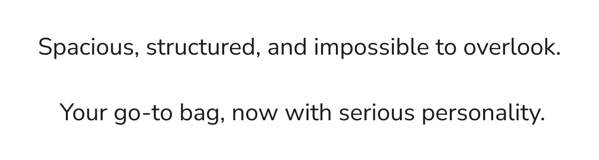 Spacious, structured, and impossible to overlook. 