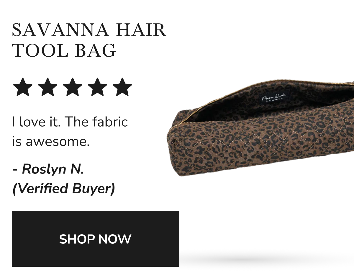 Savanna Hair Tool Bag - 